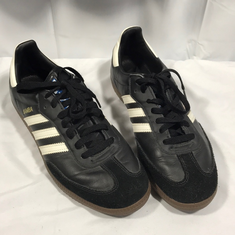 Adidas Samba Black & white In good condition